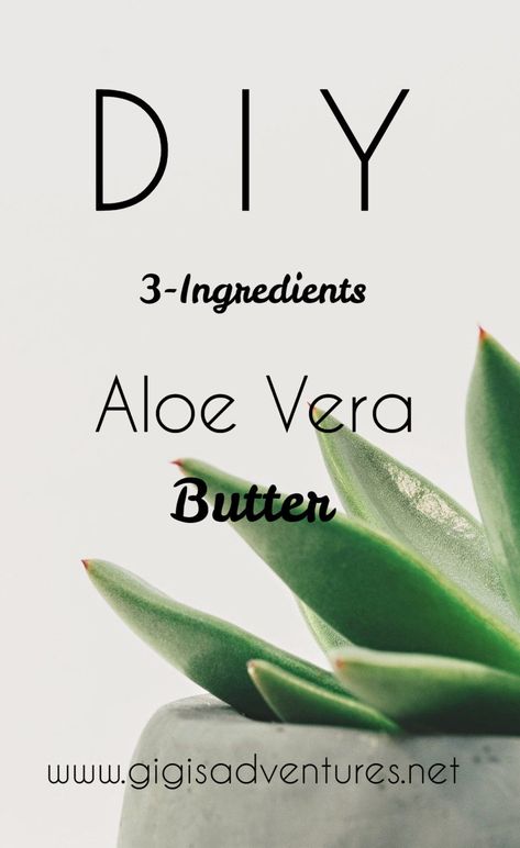 Aloe Vera Butter, Aloe Vera Recipes, Aloe Vera Lotion, Aloe Vera Moisturizer, Aloe For Hair, Diy Haircare, Diy Masks, Diy Body Butter, Body Butters Recipe