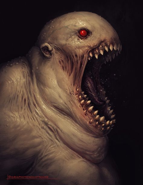 ArtStation - Big Mouth, Ben Garriga Lovecraft Monsters, Monster Rocks, Teeth Drawing, Monster Mouth, Scary Drawings, Creepy Monster, Monster Drawing, Fantasy Beasts, Monster Concept Art