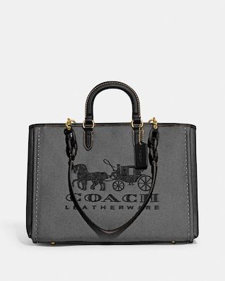 New Arrivals | COACH® Handbag Styles, Tote Coach, Coach Scarf, Horse And Carriage, Coach Belt, Monogrammed Items, Black Gift, Coach Leather, New Handbags