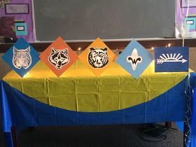 I’ve been in Cub Scouts for a little over 3 years now, but for the majority of that time I was a Wolf den leader. I’m recently moved up in r... Aol Crossover Ceremony Decorations, Arrow Of Light Ceremony Decorations, Cub Scout Den Flags, Arrow Of Light Ceremony, Arrow Of Light Award, Arrow Of Light, Bridging Ceremony, Gold Ticket, Scout Projects