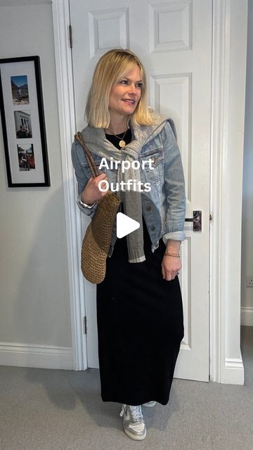 Travel Layering Outfits, Outfit Ideas For Travel, Plane Outfit Airport Style, Airport Outfits For Women, Chic Travel Outfit, Plane Outfit, Comfortable Travel Outfit, Airport Travel Outfits, Airport Outfits