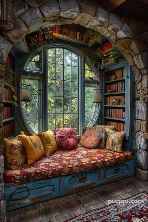 Storybook Design, Dark Academia Bedroom Ideas, Home Library Ideas, Dark Academia Bedroom, Dream Home Library, Mood 2024, Academia Bedroom, Indian Houses, Reading Space