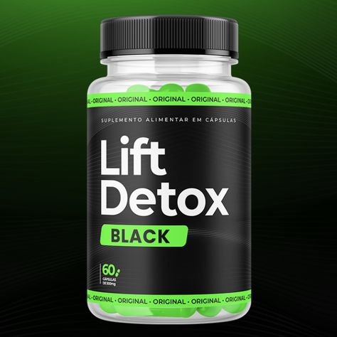 Inovação e potência para facilitar seu processo de emagrecimento Lift Detox Black possui fórmula 100% natural que contém ingredientes potentes capazes de agilizar o processo de emagrecimento, sem precisar sair de casa para academia /Emagrecer/liftdetoxblack/secabarriga/saúde Lift Detox, Black