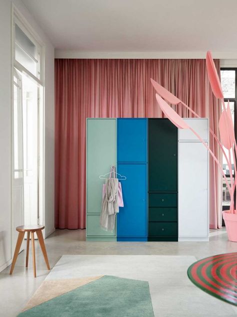 Wardrobe Colour, Wardrobe Systems, Montana Homes, Montana Furniture, Arch Interior, Interior Colour, Arch Design, Design Wardrobe, Danish Furniture