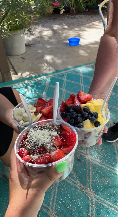 Acia Bowls Aesthetic Beach, Acia Bowls, Wellness Week, Açai Bowls, Açaí Bowls, Acai Bowls, Florida Lifestyle, Healthy Food Motivation, Healthy Lifestyle Food