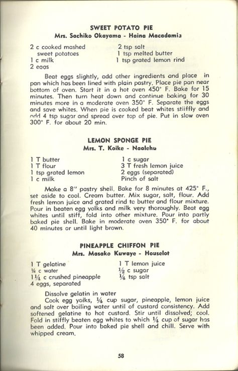 Easy Pineapple Pie, Johnny Cash Pineapple Pie, Lemon Chiffon Pie Recipe, Cranberry Salads, Pineapple Chiffon Pie, Lemon Chiffon Pie Easy, Peach Chiffon Pie Southern Living 1989, Hawaii Foods, Lemon Chiffon Pie