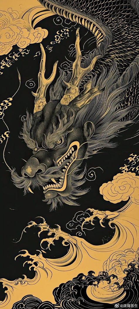 https://pin.it/7AZOhOZB9 Japanese Art Samurai, Asian Wallpaper, Dragon Tattoo Art, Dragon Wallpaper Iphone, Japanese Pop Art, Dragon Artwork Fantasy, Best Wallpapers, Japanese Art Prints, Dragon Illustration