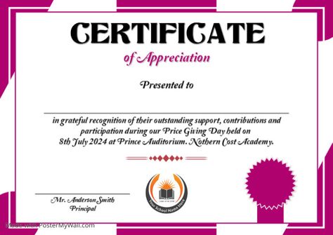 Editable Appreciation Thank You Certificate Award message Certificate Award, Top Producer, Eagle Wallpaper, Giving Day, Appreciation Thank You, Certificate Of Appreciation, Award Certificates, Make Up Inspo, Thank You