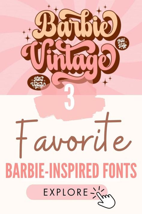 3 Barbie fonts to download for cricut and canva designs #Fonts 3921 T Font Design, R Font Letter, S Font Letter Design, Letter T Font, Tattoo Ideas Font, Font Tattoo Design, T Font, Font Tattoo Ideas, Font Texture