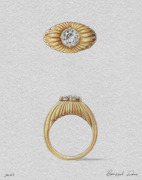 Timeless Solitaire Engagement Rings - Naveya & Sloane Ring Designs Sketch, Diamond Ring Drawing, Solitaire Diamond Rings, Jewelry Sketches, Ring Sketch, Jewelry Sketch, Jewel Drawing, Solitaire Engagement Rings, Jewelry Rendering