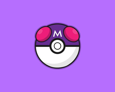 Pokémon Go - Master Ball Draw by - Vetor Book Masterball Tattoo, Masterball Pokemon, Master Ball Pokemon, Pokemon 2000, Master Ball, Slime Wallpaper, Tufting Rug, Pokémon Party, Pokemon Ball