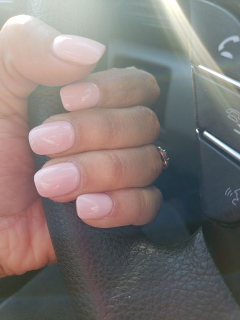 SNS nails. Light pink July 2018 Pink Nails Sns, Light Pink Dip Powder Nails, Nails Light Pink, Nails Sns, Light Pink Acrylic Nails, 2019 Nails, Light Pink Nails, Finger Paint, Sns Nails