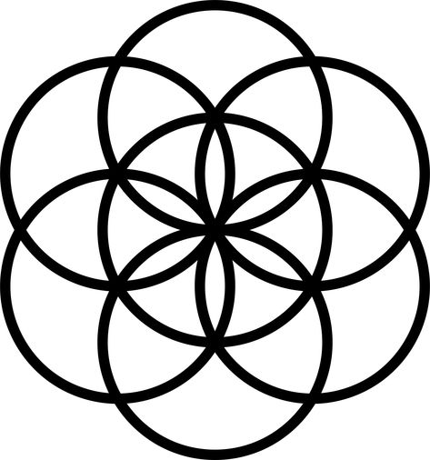 Download these beautiful SVG files of the Seed of Life, a sacred geometry symbol often used in spiritual and religious art. Perfect for creating your own unique designs! #seedoflife #sacredgeometry #spiritualart . #Crystals_Healing_Grids #Spray_Paint_Stencils #Flower_Of_Life_Symbol #Sacred_Geometry_Tattoo Laser Cut Files Free, Spiritual Svg, Custom Hard Hats, Crystals Healing Grids, Stickers For Business, Yoga Svg, Picture Stickers, Custom Car Stickers, The Seed Of Life