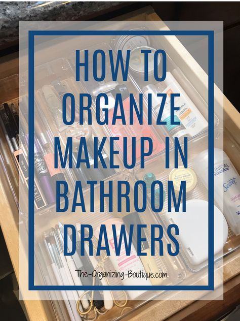 How To Organize Bathroom Drawers, Nursery Drawer Organization, Makeup Drawer Organizer, Ideas For Bathrooms, Makeup Storage Drawers, Diy Drawer Organizer, Bathroom Vanity Drawers, Bathroom Drawer Organization, Drawer Labels