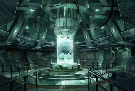 Sci Fi Laboratory, Scifi Environment, Scifi Interior, Sci Fi Props, Spaceship Interior, Sci Fi Environment, 3d Modelling, Futuristic Technology, Environment Concept Art