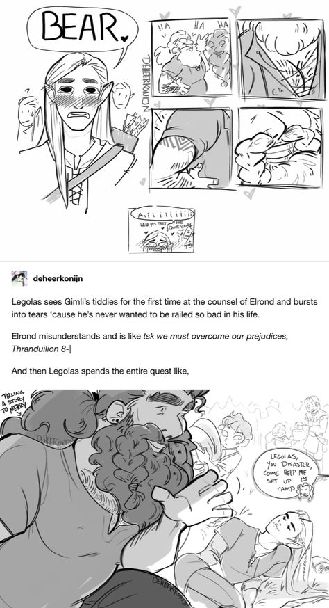 Legolas In The Books, Lord Of The Rings Legolas And Gimli, Aragon And Legolas Fanart, Gimli And Legolas Fanart, Thorin X Bilbo Comic, Thranduil X Thorin, Legolas X Gimli Fanart, Lotr Legolas Fanart, Legolas X Gimli Art