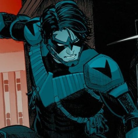 Nightwing Pfp, Dc Nightwing, Nighwing, Night Wing, Comic Icons, Dc Icons, Batman Family, Detective Comics, Dc Characters