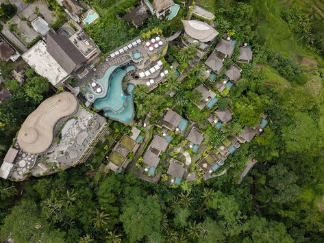 Resort On Hill, Resort Masterplan, Kayon Jungle Resort, Drone Photoshoot, Mountain Resort Design, Mountain Resort Architecture, Resort Hotel Design, Mediterranean Hotel, Masterplan Architecture