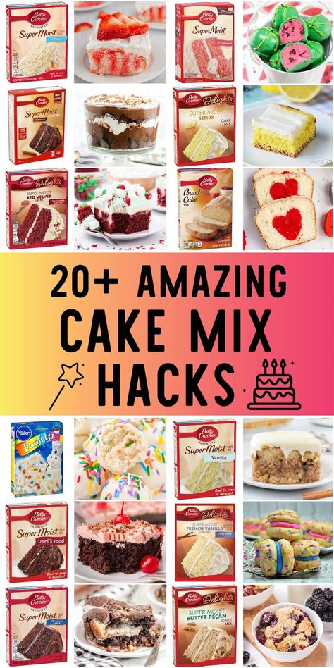 Easy To Make Cake Recipes, Cake Box Recipes 3 Ingredients, Cakecups Recipes, Cake Mix Hacks, Chocolate Layer Dessert, 20 Cake, Butterfinger Cake, Holiday Deserts, Cake Mix And Soda