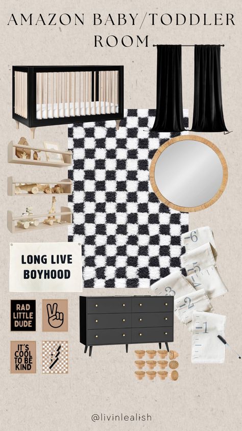 Boat Wades Retro Checkered Preppy … curated on LTK Black Wallpaper Nursery, Black White Brown Nursery, Black Neutral Nursery, Black And White Checkered Nursery, Checkered Boy Nursery, Black And White Nursery Gender Neutral, Cool Boy Nursery, Checkered Nursery Baby Boy, Black And White Nursery Boy