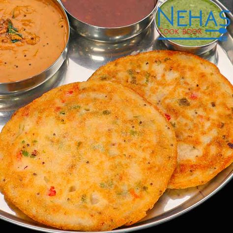 Rava uttapam recipe | instant rava uttapam | suji uttapam Uttapam Recipe, Chilli Flakes, Indian Dishes, Healthy Breakfast Recipes, Chutney, Healthy Breakfast, Food To Make, Breakfast Recipes, Cooking Recipes