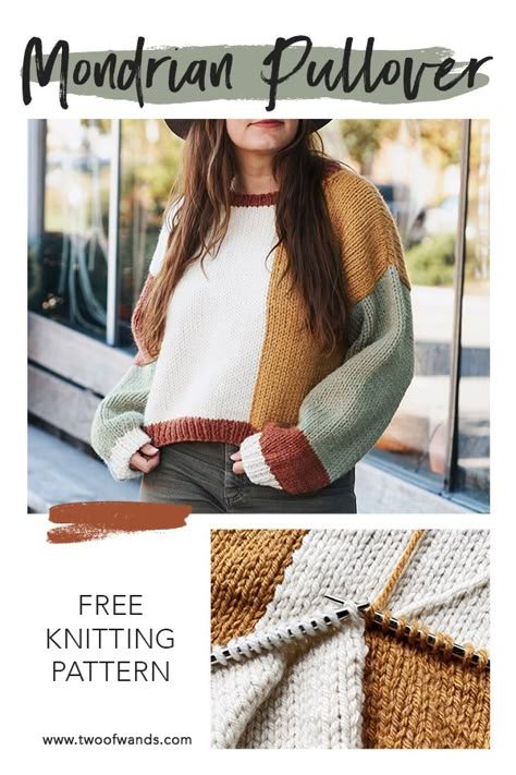 Bulky Yarn Sweater, Two Of Wands, Web Pattern, Knitting Patterns Free Sweater, Sweater Knitting Pattern, Fall Knitting, Stash Buster, Jumper Patterns, Sweater Knitting