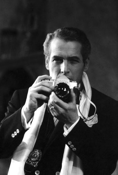 Paul Newman Daytona, Holding A Camera, Paul Newman Joanne Woodward, Joanne Woodward, Xavier Rudd, Art Of Manliness, Leonard Nimoy, Black And White Photograph, Milla Jovovich