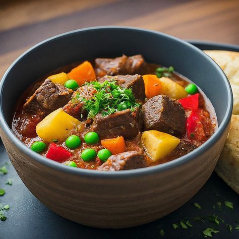 Bolivian Saice (Beef and Vegetable Stew) Recipe - Instacart Beef And Vegetable Stew, Bolivian Recipes, Bolivian Food, Vegetable Stew Recipe, South American Recipes, Vegetable Stew, American Recipes, Beef Soup, Stew Recipe