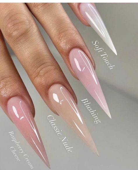 Valentino Nails Acrylic, Nails Acrylic Ombre, Acrylic Ombre, Acrylic Nails Stiletto, Stilleto Nails Designs, Diy Acrylic Nails, Nude Nail Designs, Stiletto Nails Designs, Unique Acrylic Nails