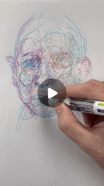 Mark Liam Smith Art, Scribble Portrait, To Start, Art Painting, On Instagram, Instagram, Art