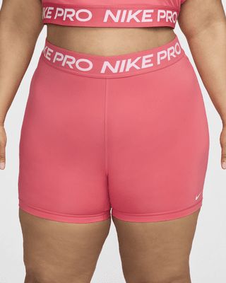 The Nike Pro 365 Shorts wrap you in stretchy fabric with Dri-FIT technology to keep you feeling supported and dry during intense workouts. This product is made with at least 50% recycled polyester fibers. Shown: Aster Pink/Pinksicle/White Style: DR6858-629 Nike Pro Shorts Pink, Shorts Plus Size, Nike Pro Shorts, Intense Workout, Nike Pros, White Style, Stretchy Fabric, Dri Fit, How Are You Feeling