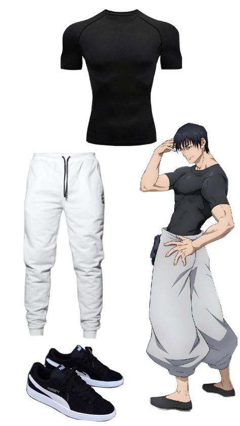 Toji Outfit, Toji Fushiguro, Mens Outfits