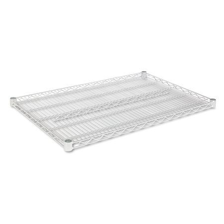 Alera Industrial Wire Shelving Extra Wire Shelves, 36w x 24d, Silver, 2 Shelves/Carton -alesw583624sr Dvd Storage Shelves, Closet Maid, Shelf Cover, Wall Shelf Brackets, White Closet, Organization Office, Utility Shelves, Wire Shelves, Extra Shelf