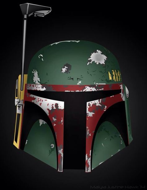 Boba Fett Boba Fett Painting, Iphone Wallpaper Off White, Boba Fett Art, Inspiring Tattoos, Bobba Fett, Boba Fett Helmet, Helmet Tattoo, Mandalorian Armor, Star Wars Background