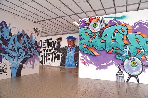 Street Art News, Graffiti Artists, Graffiti Writing, Graffiti Artist, Exhibition Space, Graffiti Lettering, Street Artists, Art Display, White Art