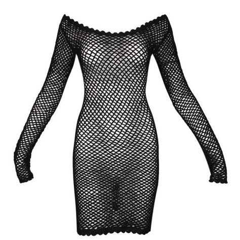 Fishnet Dress Outfits, Fish Net Dress, Fishnet Outfits, Clothes Tiktok, Fishnet Crochet, Classy Crochet, Off Shoulder Mini Dress, Fishnet Dress, Designer Maxi Dress