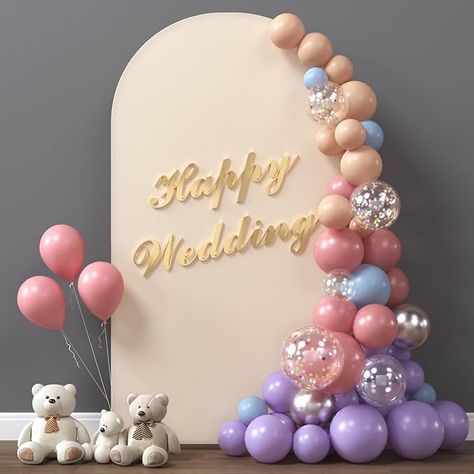 Amazon.com : CANKOO 7.2FT Wedding Arch Backdrop Cover, Beige Spandex Fitted Arch Cover for Round Top Chiara Backdrop Stand, Arch Backdrop Stand Cover for Birthday Party Decoration : Electronics Chiara Backdrop, Arch Backdrop Stand, Wedding Arch Backdrop, Arch Backdrop, Birthday Party Decoration, Round Top, Backdrop Stand, Wedding Arch, Party Decoration