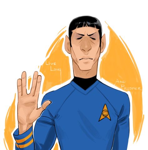 Captain Spock, Space Husbands, Spock Star Trek, One With The Universe, Draw Men, Leonard Nimoy Spock, Star Treck, Star Trek Merchandise, Live Long And Prosper