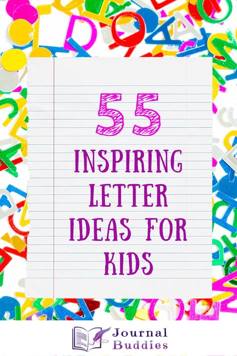 Here are some fun, playful and friendly letter writing ideas for kids. In a digital world, writing is a great tool for kids. Letter Writing Ideas, Writing Ideas For Kids, Writing Elementary, Different Writing Styles, Friendly Letter Writing, Motivational Letter, Letter Of Encouragement, Free Writing Prompts, Journal Prompts For Kids