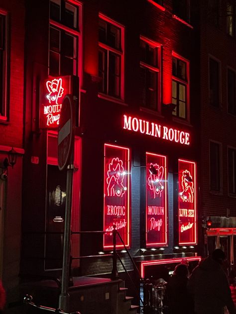 Red District, Red Light District, Light Red, Amsterdam, Red