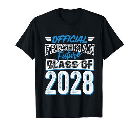 PRICES MAY VARY. Official Freshman Future Class 2028 9th Grade Crew to First Day of School 8th grade To 9th Grade Grader or High School Matching Outfits for Back to School Lightweight, Classic fit, Double-needle sleeve and bottom hem Outfits For Back To School, School 8th Grade, 8th Grade Graduation, 9th Grade, Graduation Shirts, 8th Grade, First Day Of School, Matching Outfits, First Day