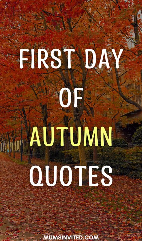 Celebrate the Fall equinox with our happy First Day of Autumn Quotes. Filled with inspirational and funny fall sayings, this collection is perfect for your Instagram captions, letter board messages or simply to spread fall love. Start your Saturday morning with short blessings, and immerse yourself in the happy vibes of the season. From aesthetic quotes about falling leaves to heartfelt fall love sentiments, experience the joy of autumn mornings and welcome the beautiful fall season! First Day Of Autumn Quotes, First Day Of Fall Quotes, Fall Weather Quotes, Cute Autumn Quotes, Fall Time Quotes, Happy Fall Quotes, Quotes About Falling, Fall Season Quotes, Hello Fall Quotes