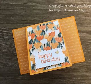 Tulips Card, Flip Cards, Tent Cards, Up Book, Fancy Fold Cards, Stamping Up Cards, Card Making Techniques, Fun Fold Cards, Card Tutorials