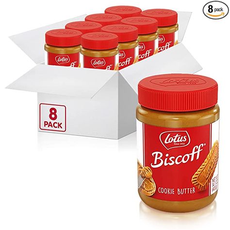 Classic Peanut Butter Cookies, Biscoff Cookie Butter, Biscoff Cookies, Lotus Biscoff, Cookie Butter, Chocolate Spread, Crunchy Cookies, Butter Spread, Hazelnut Spread