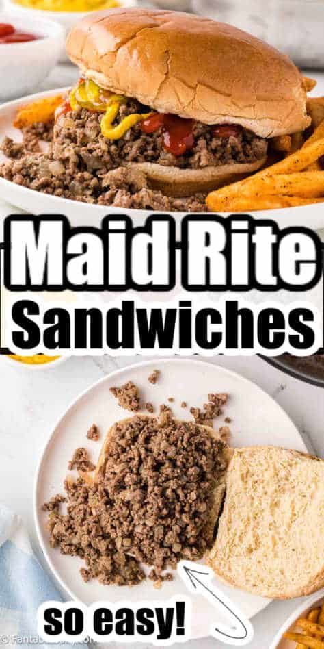 Crockpot Maid Rite Recipe, Maidrites Recipe, Maid Rite Recipe, Loose Meat Sandwich Recipe, Loose Meat Sandwich, Maid Rite Sandwiches, Loose Meat, Loose Meat Sandwiches, Hamburger Dishes