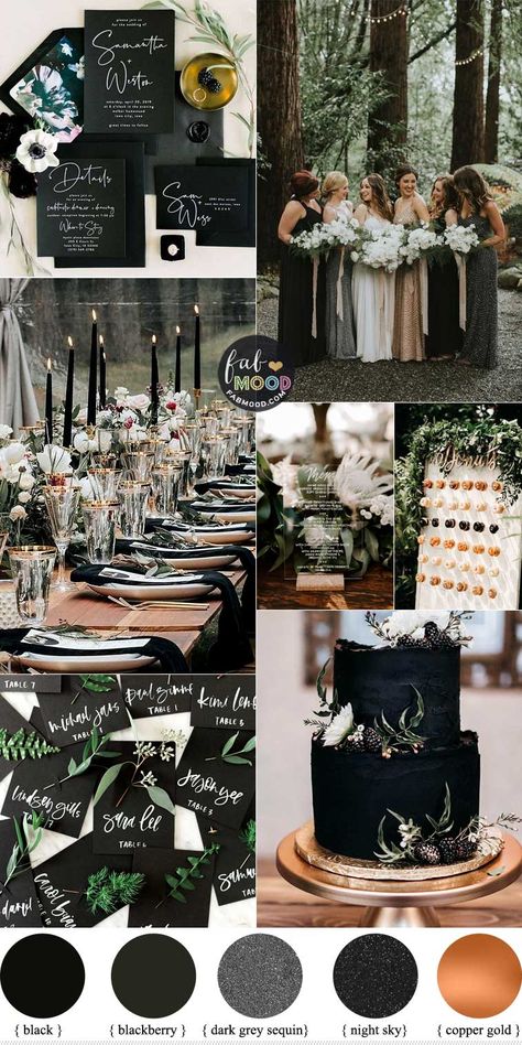 Dark Wedding Theme, Wedding Color Scheme, Wedding Color Palettes, Wedding Reception Table Decorations, Wedding Color Combos, Reception Table Decorations, Green Wedding Colors, Reception Tables, Winter Wedding Colors