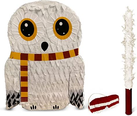 Amazon.com: Small Owl Pinata Bundle with a Blindfold and Bat (16.5 x 12.5 x 4 Inches), Perfect for Birthday Parties, Forest Animal Theme, Wizard Theme Parties : Toys & Games Owl Pinata, Forest Animals Theme, Whimsical Owl, Small Owl, Perfect Birthday Party, Forest Animal, Theme Parties, School Parties, Kids Boxing