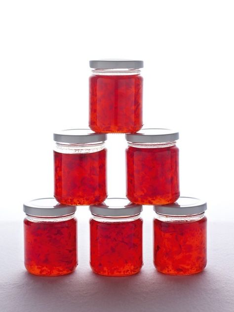 Chilli Jam | Nigella's Recipes | Nigella Lawson Allotment Recipes, Nigella Christmas, Chilli Jam, Christmas Hampers, Bacon Sandwich, Savoury Recipes, Jam And Jelly, Nigella Lawson, Chilli Pepper