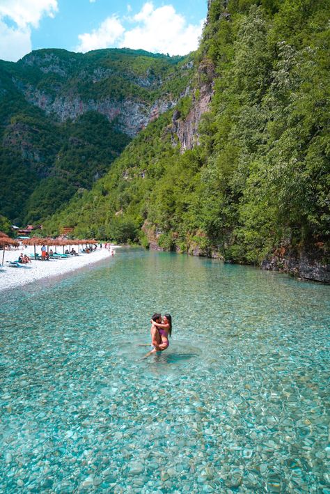 Lumi e Shales in Albania Visit Albania, Albania Travel, Travel Destinations Bucket Lists, Travel Locations, Reykjavik, Hidden Gem, Free Travel, Travel Inspo, Amazing Destinations