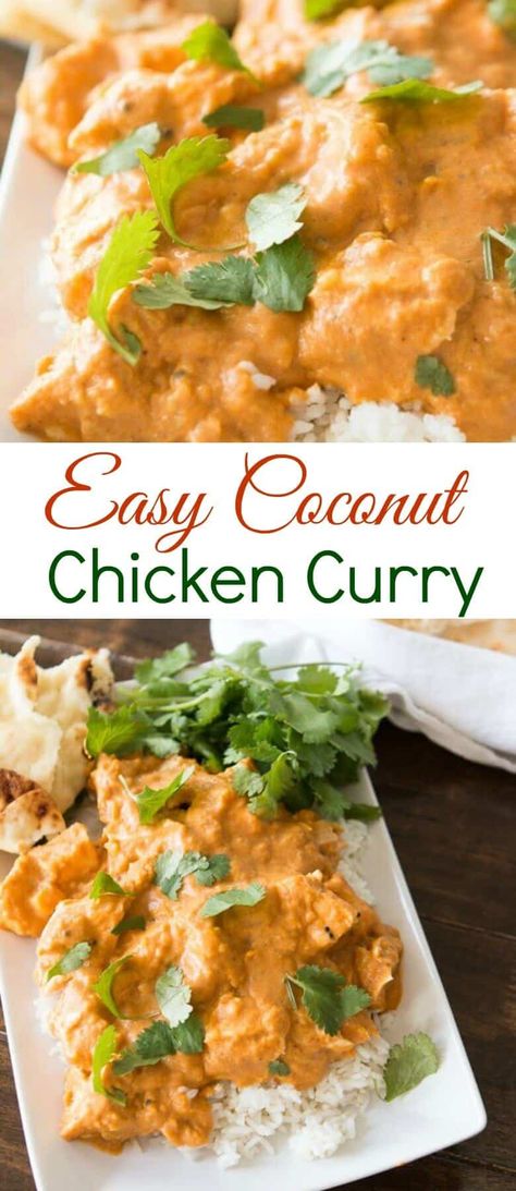 Whether you are an adventurous foodie or a ground beef and rice casserole meat and potatoes type this easy coconut chicken curry is totally for you. Easy Coconut Chicken, Ground Beef And Rice Casserole, Beef And Rice Casserole, Coconut Curry Chicken Recipes, Coconut Chicken Curry, Ground Beef And Rice, Meat And Potatoes, Chicken Curry Recipe, Coconut Chicken